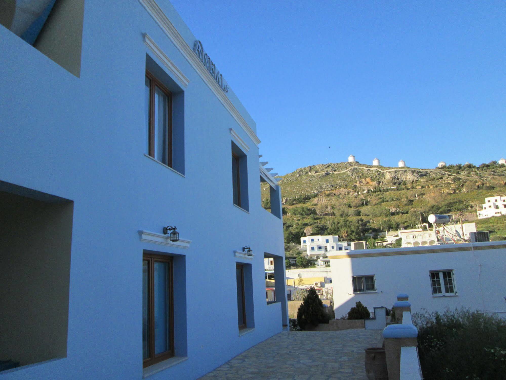 Anemi Leros Apartments Panteli Ngoại thất bức ảnh