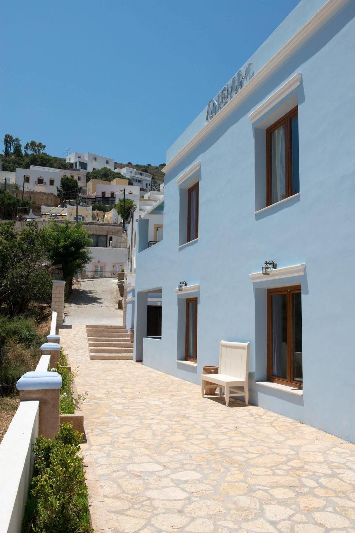 Anemi Leros Apartments Panteli Ngoại thất bức ảnh