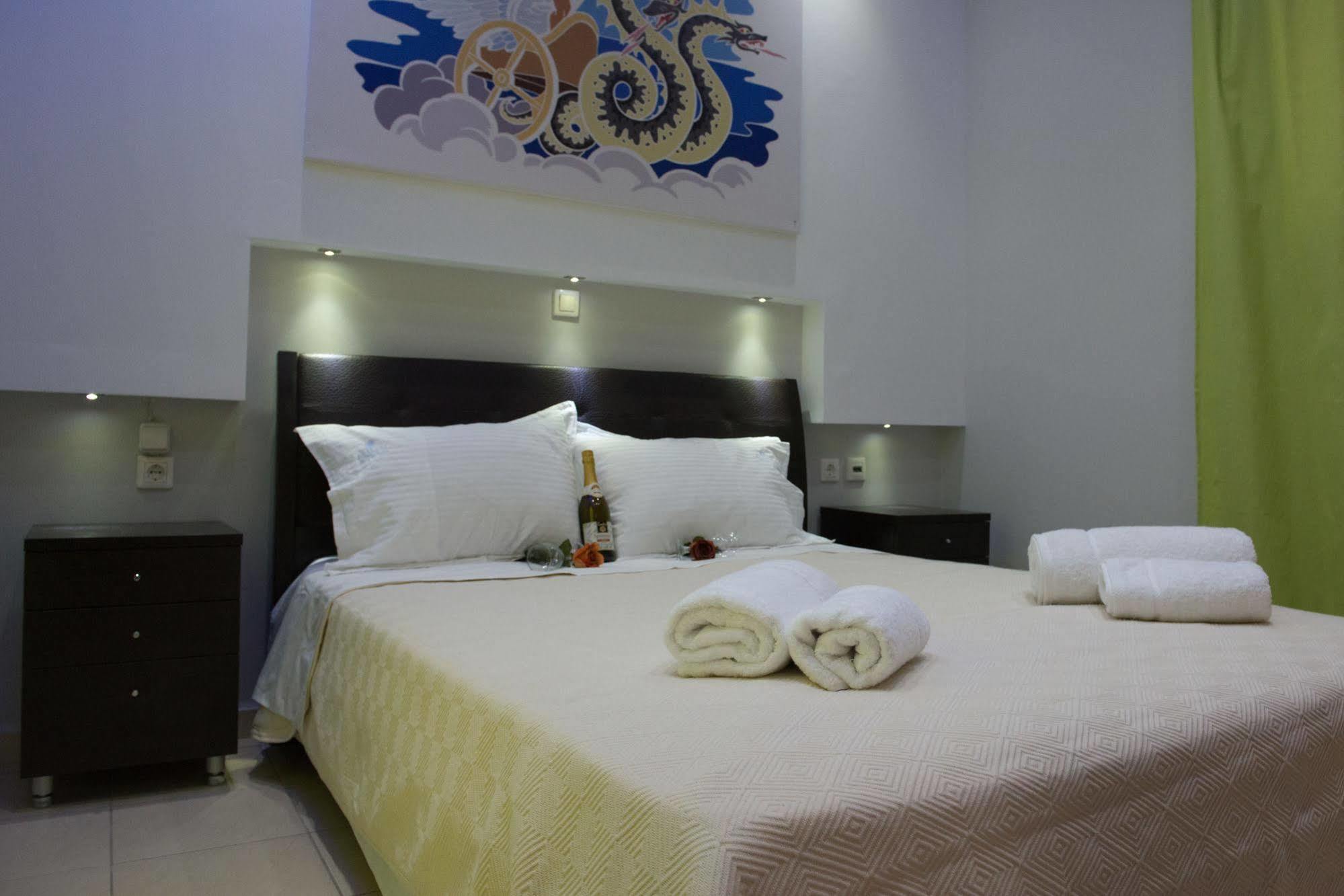 Anemi Leros Apartments Panteli Ngoại thất bức ảnh