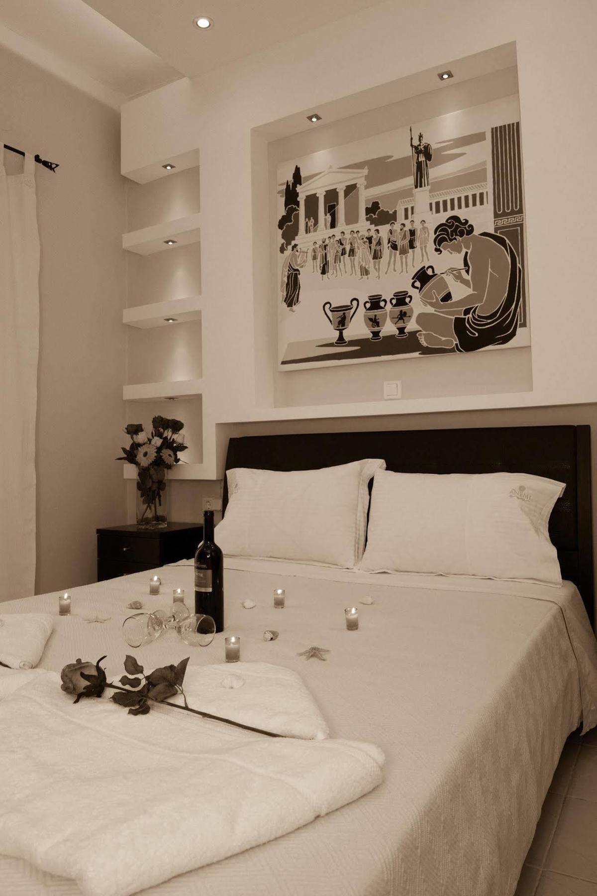 Anemi Leros Apartments Panteli Ngoại thất bức ảnh