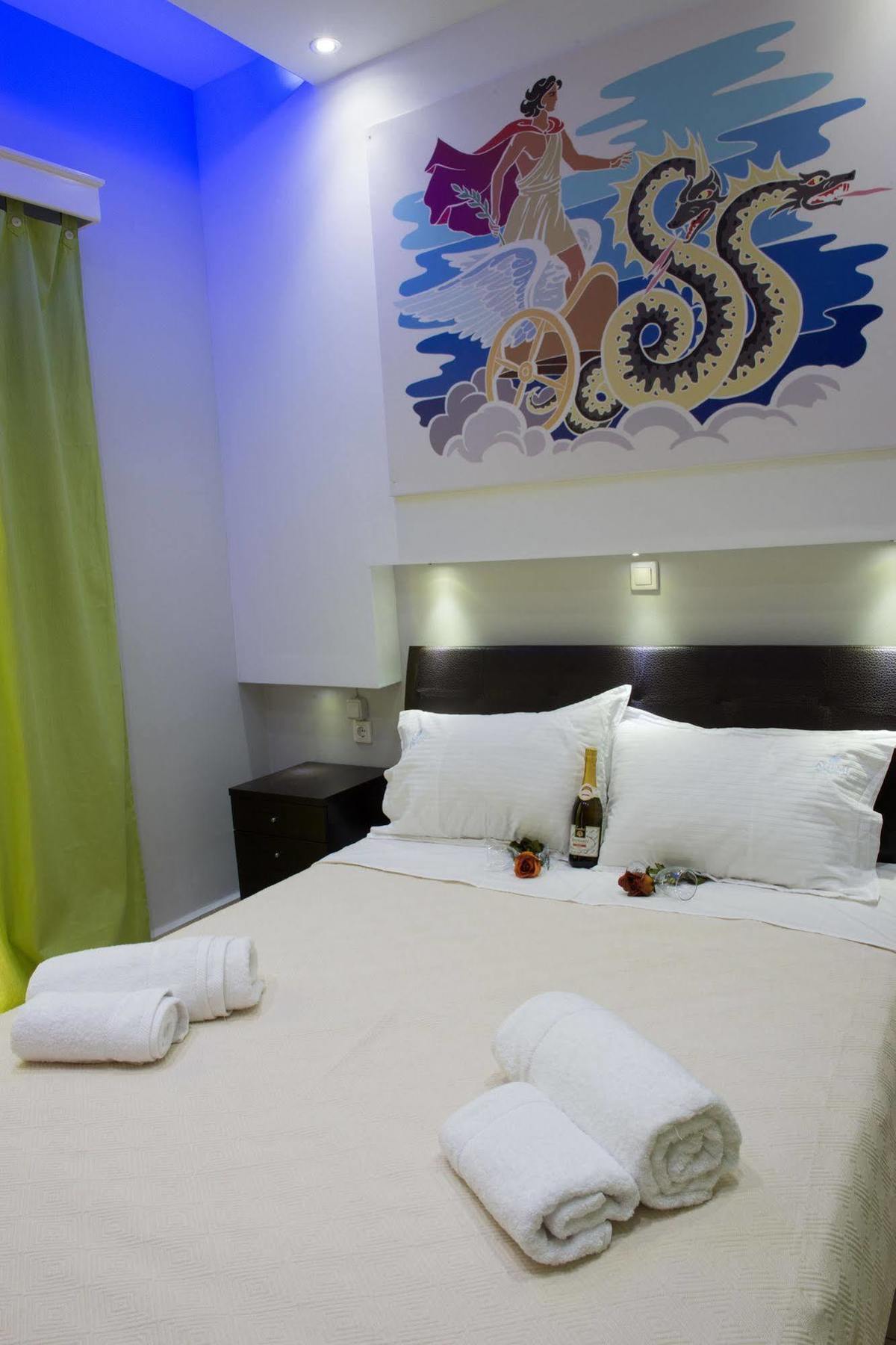 Anemi Leros Apartments Panteli Ngoại thất bức ảnh